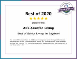 Best of Senior Care award winner