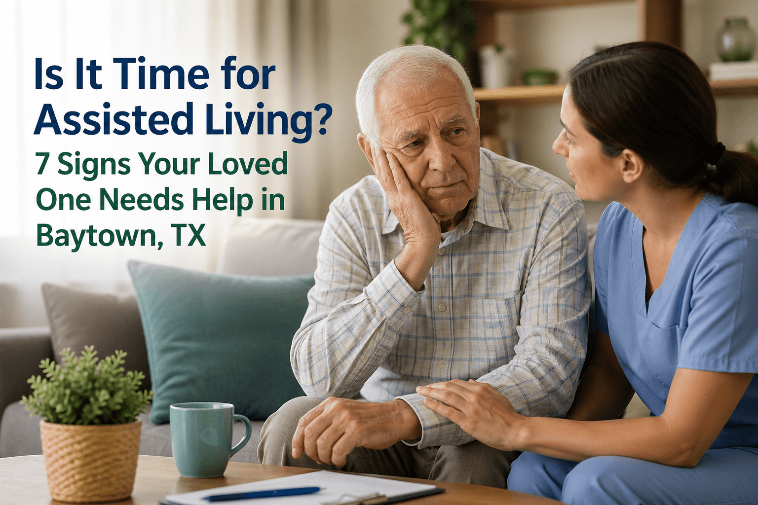 Is It Time for Assisted Living? 7 Signs Your Loved One Needs Help in Baytown, TX